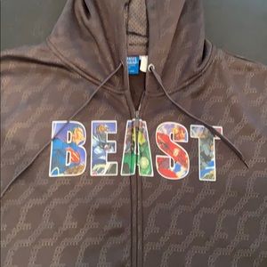 Justice League DC comics Zip up Hoodie 2xl